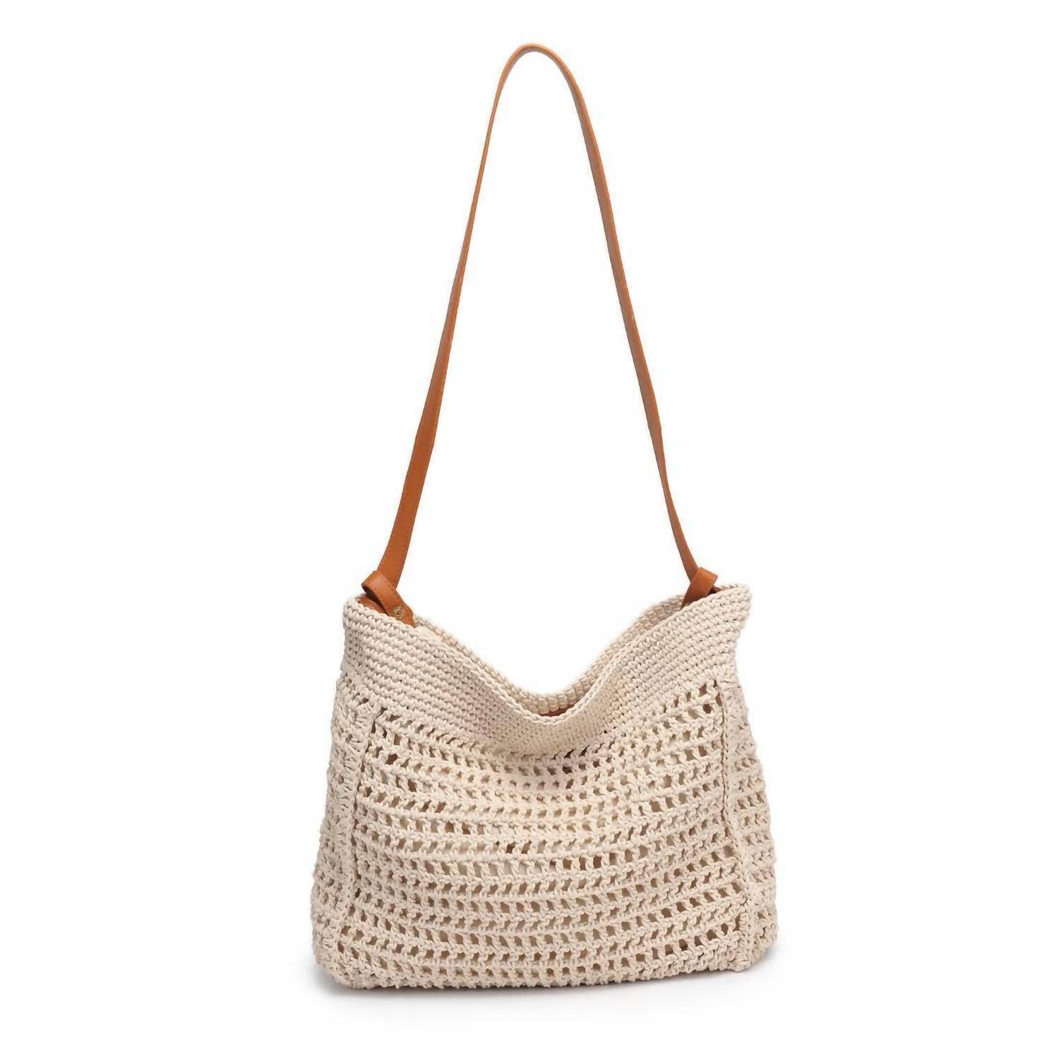 New Moda Luxe Women's Bree Shoulder Bag In Ivory Tan — image 2 of 8